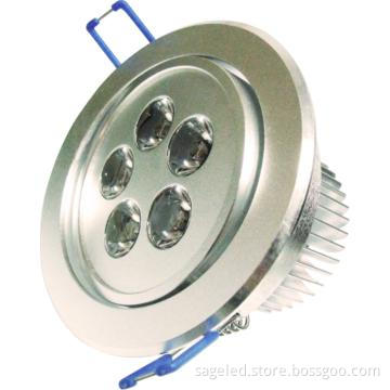 5W  LED ceiling lights bright silver